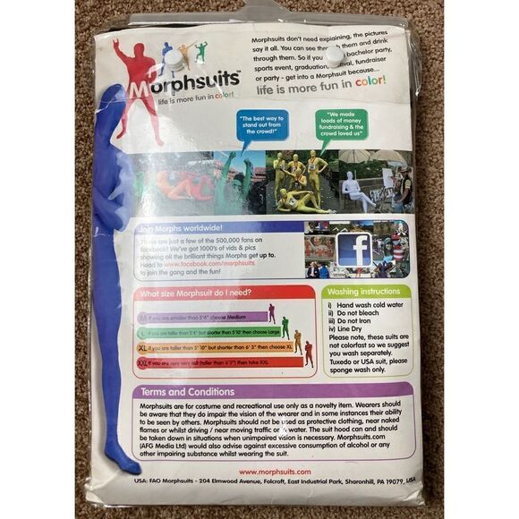 Skeleton  morphesuit Halloween costume - Picture 3 of 3